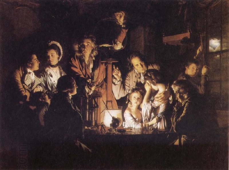 Joseph wright of derby Experiment iwth an Airpump China oil painting art